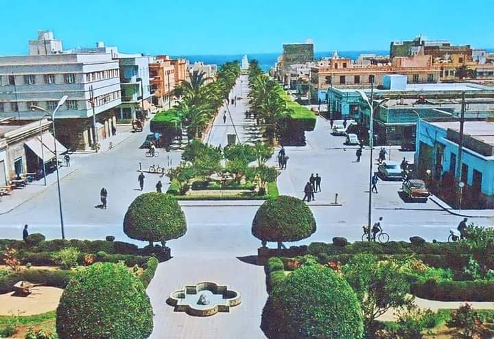 شارع محمد الخامس في ما مضى