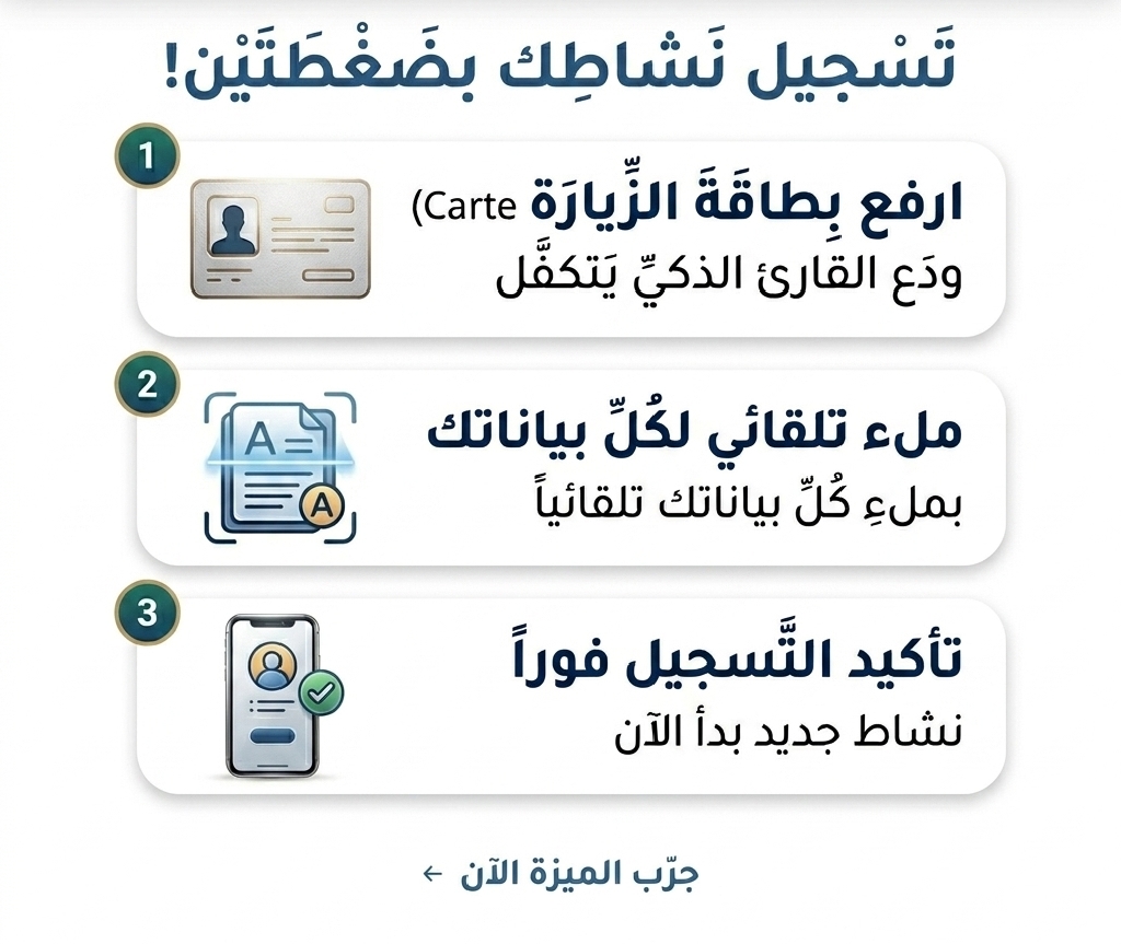 مسح البطاقة (صورة)